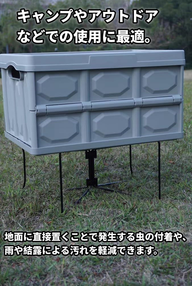 キッチンテーブルとクーラーボックス台 STANLEY クーラーボックス カスタム/あれば便利なテーブル/蓋に